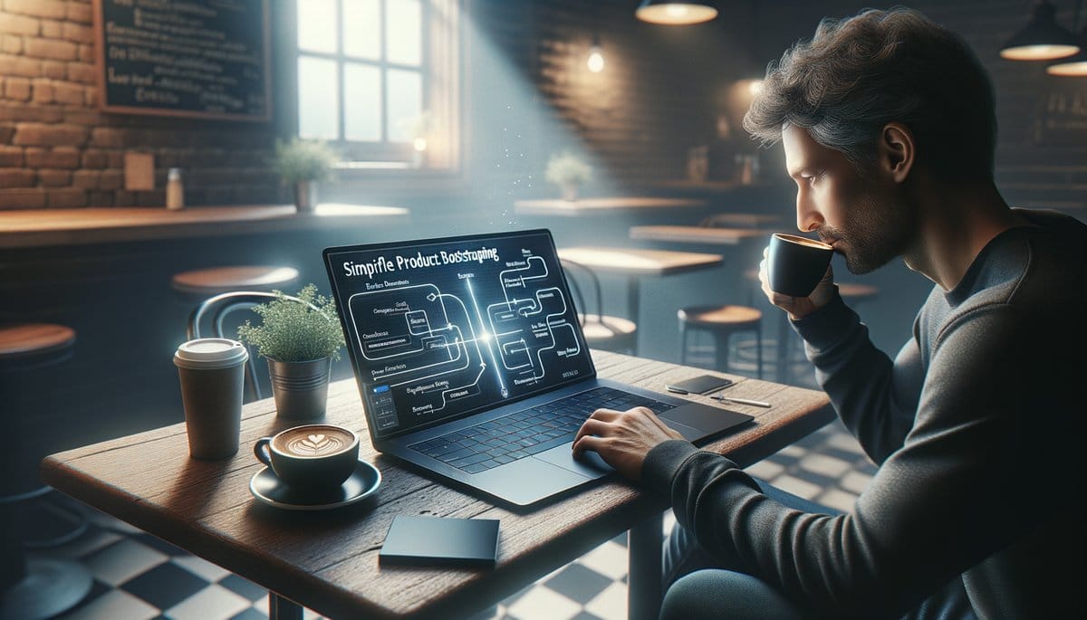 A diverse team brainstorming around a table, showcasing collaboration and innovation in building a profitable company.