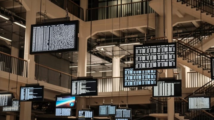 A digital illustration depicting interconnected AI networks, symbolizing the hidden influence of artificial intelligence on technology and society.